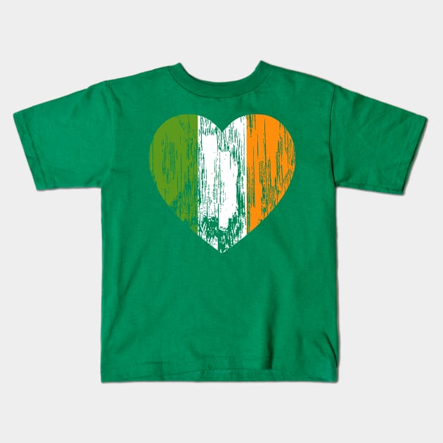 Ireland flag Kids T-Shirt by maro_00